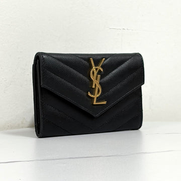 Saint Laurent Envelope Card Wallet Black (414404) 159647787 [P]