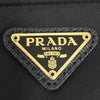 Prada Triangle Logo Nylon Bucket Bag Crossbody Black 159654526 [P]