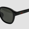 Gucci Web Logo Sunglasses GG2109SK 001 Asian Fit Oversized 158722868 [P]
