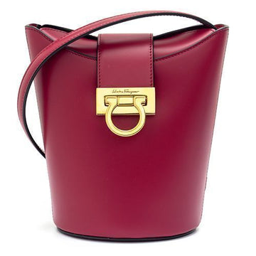 Salvatore Ferragamo Tripolio Shoulder Bag 21-1194 MELAGRANA 754435 33189417 [P]