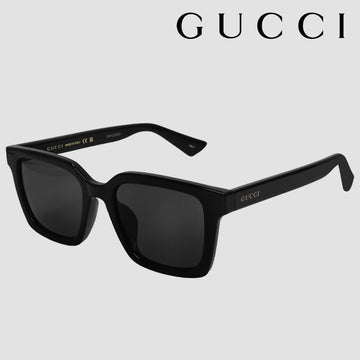 Gucci Sunglasses GG1582SK 001 Asian Fit Acetate Black Unisex 129283304 [P]