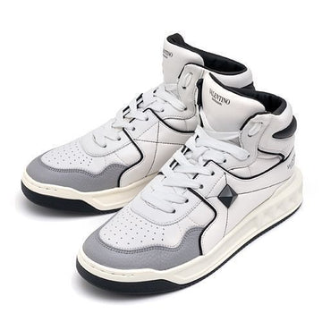 Valentino High-Top Roman Stud Men's Sneakers 1Y2S0E63-NWN-0N2 41025899 [P]