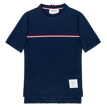 Thom Browne High Twist Rib Stripe T-Shirt 53166805 [P]