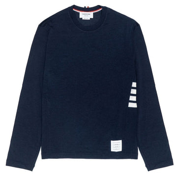Thom Browne Long Sleeve Top with Logo Patch 59652896 [P]