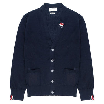 THOM BROWNE タブディテールVネックカーディガン 59652931 [P]