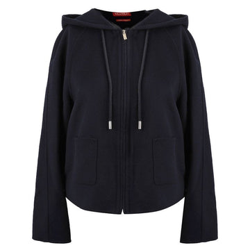 MAXMARA Hooded Zip-Up Short Coat MSTRADENTE-006 158378765 [P]