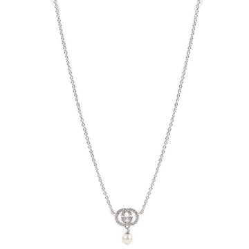 GUCCI クリスタルパールネックレス 158380511 [P]