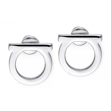 SALVATORE FERRAGAMO 間違いなく間符を耳にする 76-0119 シルバー 696430 30123299 [P]