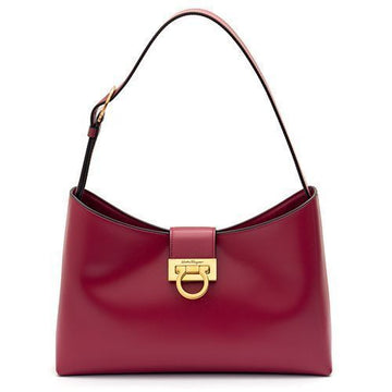 Salvatore Ferragamo Tri-fold Shoulder Bag 21-0926 MELAGRANA 754431 33189422 [P]