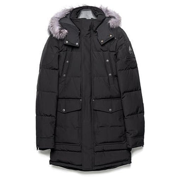 Moose Knuckles Men's Hooded Fur Down Jacket 63436150 [P]