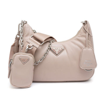 PRADA ナッパレザー リエディション ショルダーバッグ 63436313 [P]