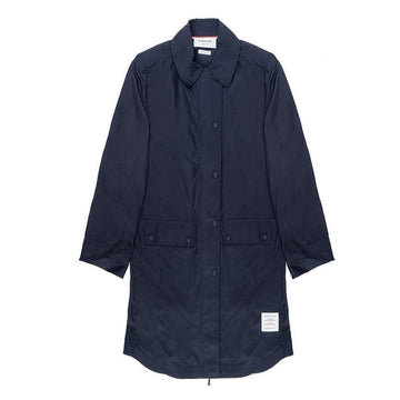 THOM BROWNE ミリタリーリップストップカラーオーバーコート 63436481 [P]