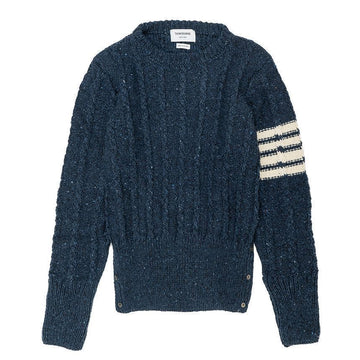 THOM BROWNE ドニゴルツイストケーブル4バークラシックニット MKA469BY1506-424 63438340 [P]