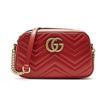 Gucci Marmont Small Matelassé Shoulder Bag 67190920 [P]