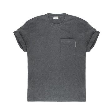 Brunello Cucinelli Turn-Up Sleeve Pocket T-Shirt 67233292 [P]