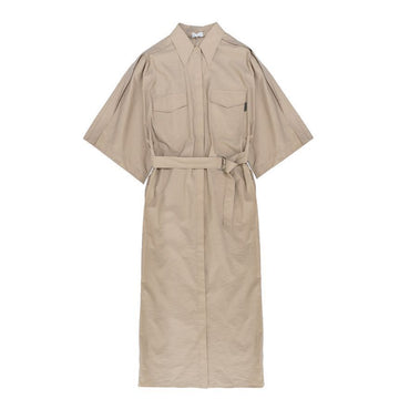 BRUNELLO CUCINELLI Baumwollkleid mit Gürtel M0F79A5089-C8704 67233138 [P]