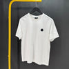 MONCLER Schwarzes Wappen T-Shirt Kurzarm Weiß 159658462 [P]