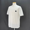 MONCLER Schwarzes Wappen T-Shirt Kurzarm Weiß 159658462 [P]