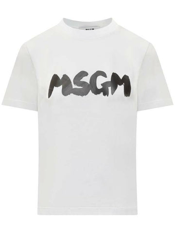 MSGM Cloud Logo T-Shirt 133040036 [P]