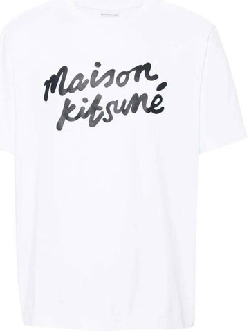 MAISON KITSUNE HANDWRITING Komfort T-Shirt MM00101KJ0118 M186 133042813 [P]