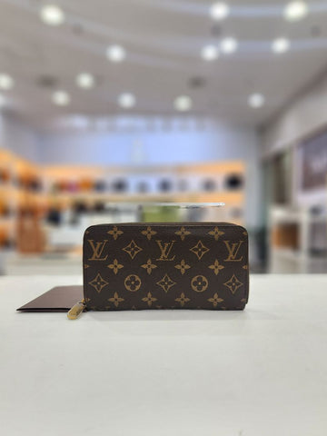 Louis Vuitton Monogram Canvas Zipper Long Wallet M60017 159659787 [P]