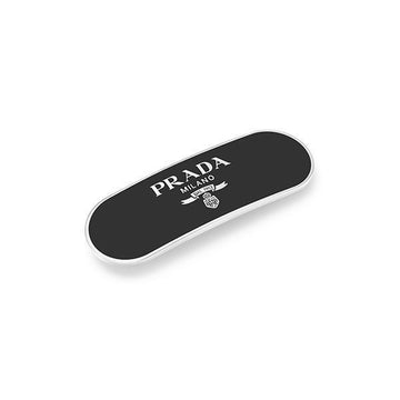 PRADA Metalllogo Haarklammer schwarz Frauenhaarklammer 1IF022 2BA6 F0002 61773480 [P]