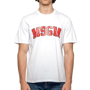 MSGM Men's Short Sleeve T-Shirt 2840MM86 67816548 [P]