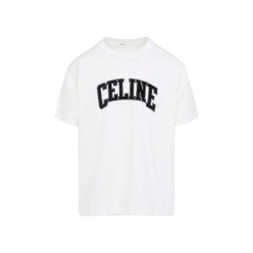 CELINE Locker T-Shirt aus Baumwolljersey 01OB 151055315 [P]