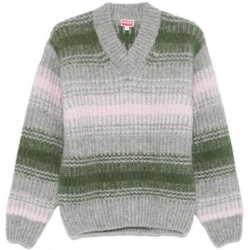 KENZO Speed Stripe V-Neck Pullover 25FW 151059557 [P]