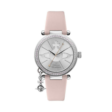 VIVIENNE WESTWOOD 女性用レザークォーツ32mm 141220750 [P]