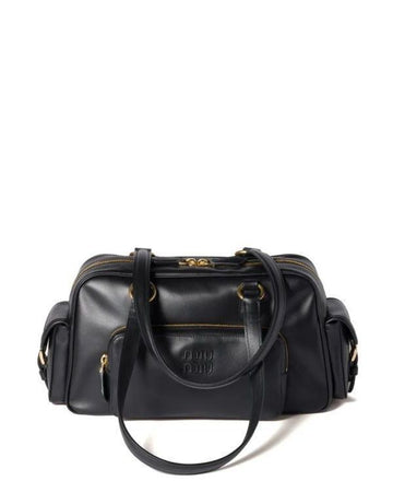 Miu Miu Napa Leather Pocket Top Handle Bag 151060635 [P]