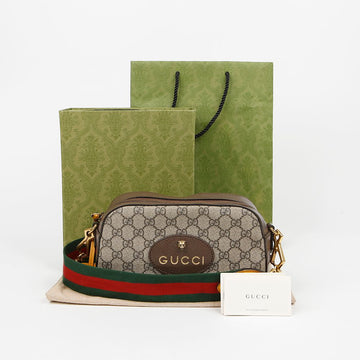 Gucci Neo Vintage GG Supreme Canvas Messenger Crossbody Bag 159169449 [P]