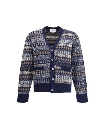 THOM BROWNE Gebürstete Shetland Merinowoll Mischware Paar MKC598F Y1026 415 151102720 [P]