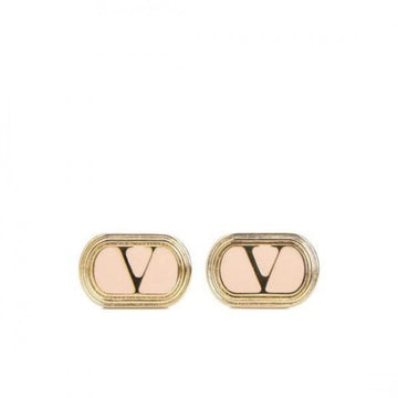 Valentino V Logo Oval Earrings 151103638 [P]