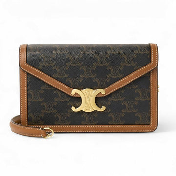Celine Triomphe Margo Chain Wallet Bag 10L462DQB 04LU 159664485 [P]