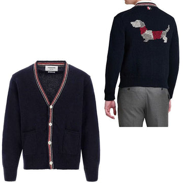 THOM BROWNE 26FW Hector Patchwork Cardigan 159664716 [P]
