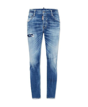 Dsquared2 Medium Small Hole Wash Skater Jeans 151111428 [P]