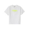 Fendi Logo Kids Short Sleeve T-Shirt 155003864 [P]