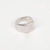 Louis Vuitton Monogram Engraved Signet Ring Silver 159169677 [P]
