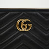 Gucci Matelassé Leather Clutch Bag Black 159123275 [P]