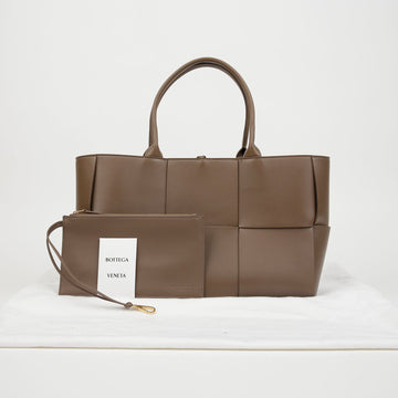 Bottega Veneta Arco Medium Tote Bag Top Gray 159348109 [P]
