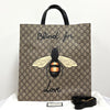 Gucci Supreme Logo Bee Tote Bag (450950) 159416832 [P]