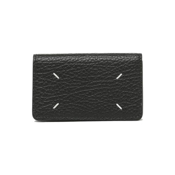 Maison Margiela Signature Stitch Flap Card Wallet Black 26FW 159675829 [P]