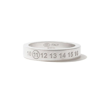MAISON MARGIELA 26SS Neue numerische 4MM Ring Silber SM1UQ0119 P8863 101 159675834 [P]