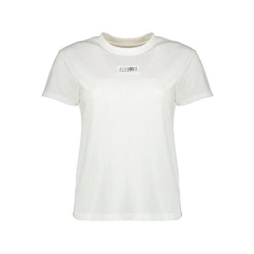 MAISON MARGIELA T-Shirt mit Logo-Patch in Weiß S52GC0327 M20170 101 159675840 [P]