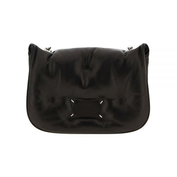 Maison Margiela Stitch Logo Glam Slam Chain Mini Crossbody Bag Black 159675835 [P]
