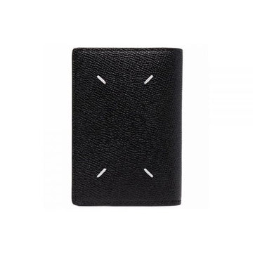 MAISON MARGIELA Bifold-Kartenetui mit gesticktem Logo in Schwarz S55UI0203 P4745 T8013 159675846 [P]