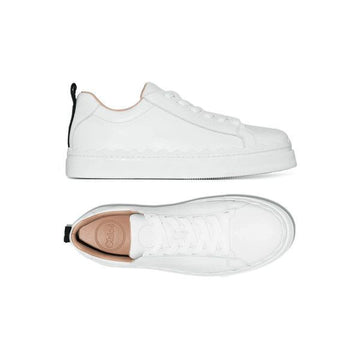 CHLOE 26FW Flach Schnürschuhe Weiß 159676119 [P]