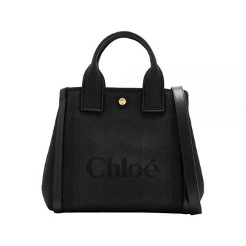CHLOE Kleine Tragetasche aus Canvas Schwarz 159676134 [P]