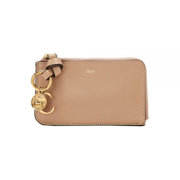 CHLOE Alphabet Logo Kleine Münz-Kartenbörse Beige 28V 159676147 [P]